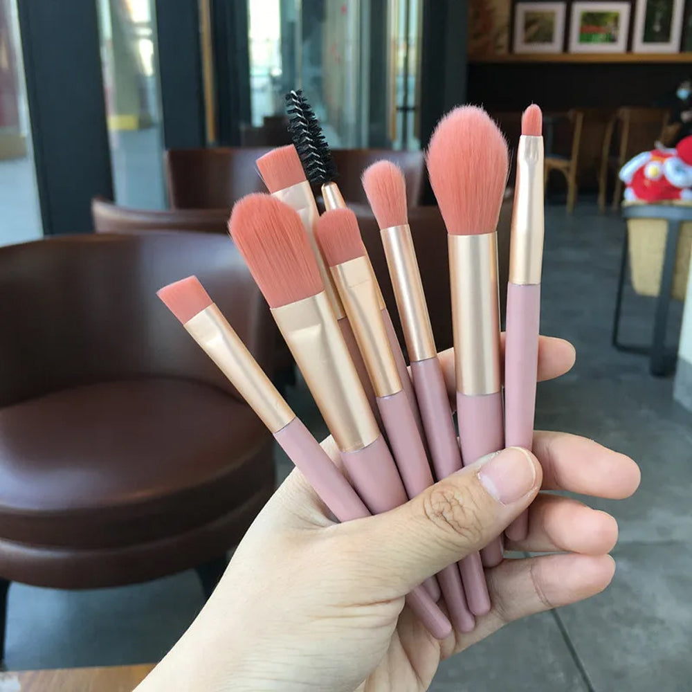 (NET)8 pcs Makeup Brushes Set