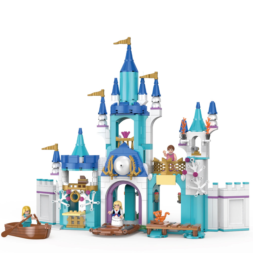 (Net) Enchanting Fairytale Castle Building Set for Kids - Spark Imagination