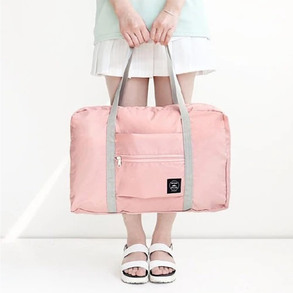 New Nylon Foldable Travel Bag Unisex Large Capacity Luggage Bag