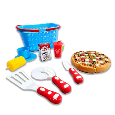 Food Set In A Basket