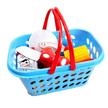 Food Set In A Basket