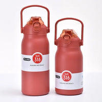 (Net) 1000ML Vacuum Insulated Stainless Steel Sports Water Bottle / 061885