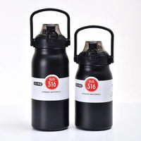 (Net) 1000ML Vacuum Insulated Stainless Steel Sports Water Bottle / 061885