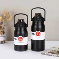 (Net) 1000ML Vacuum Insulated Stainless Steel Sports Water Bottle / 061885