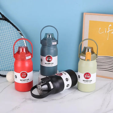 (Net) 1000ML Vacuum Insulated Stainless Steel Sports Water Bottle / 061885