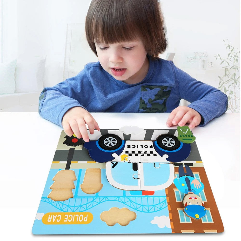 Engaging Wooden Animal Puzzles for Inquisitive Kids