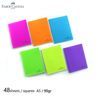 (NET)Faber-Castell Stitch Book A5  48sh 70g Sqrd. design