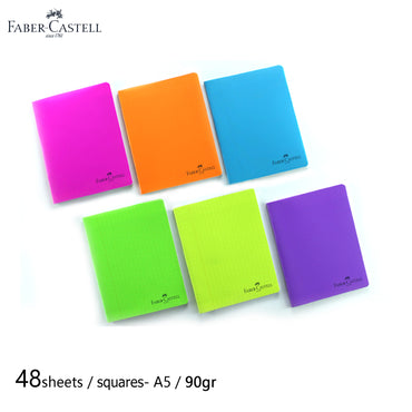 (NET)Faber-Castell Stitch Book A5  48sh 70g 2Lines Engl.