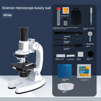 Science Microscope Suit 1200X Primary School Students Biological Microscope Toy