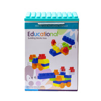 Educational Building Blocks - 120 Multicolor DIY Bricks Toy