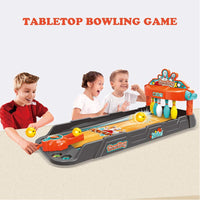 Mini Desktop Bowling Game Set