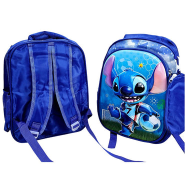 (Net) Stitch Backpack With Pencil Case