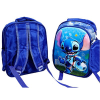 (Net) Stitch Backpack With Pencil Case