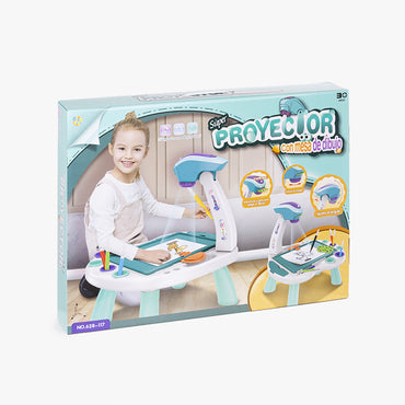 (Net) Kids Educational Animal Projector Drawing Table