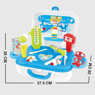 (Net) Kids Mini Plastic Pretend Operating Table Doctor Toy Set / 3110A