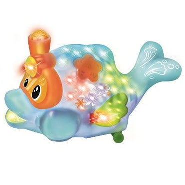 (Net) Musical Dolphin Toddler Toy with Colorful Lights