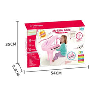 (NET) Children's Simulation Electronic Piano with Microphone