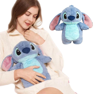 (NET) Comfortable Stitch Teddy Hot Water Bag 500ml