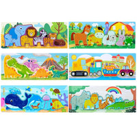 Wooden 3D Puzzle Education Learning Baby Toys - Montessori Materials
