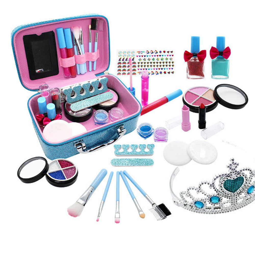 (Net) Kids Makeup Kit - Real Cosmetics Fun for Little Beauty Enthusiasts