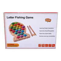 Wooden Letter Fish Game