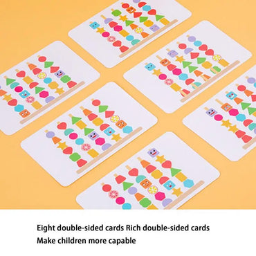 Colorful Wooden Bead String Set for Kids Aged / 00798