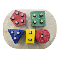 Wood Shape Matching Playset