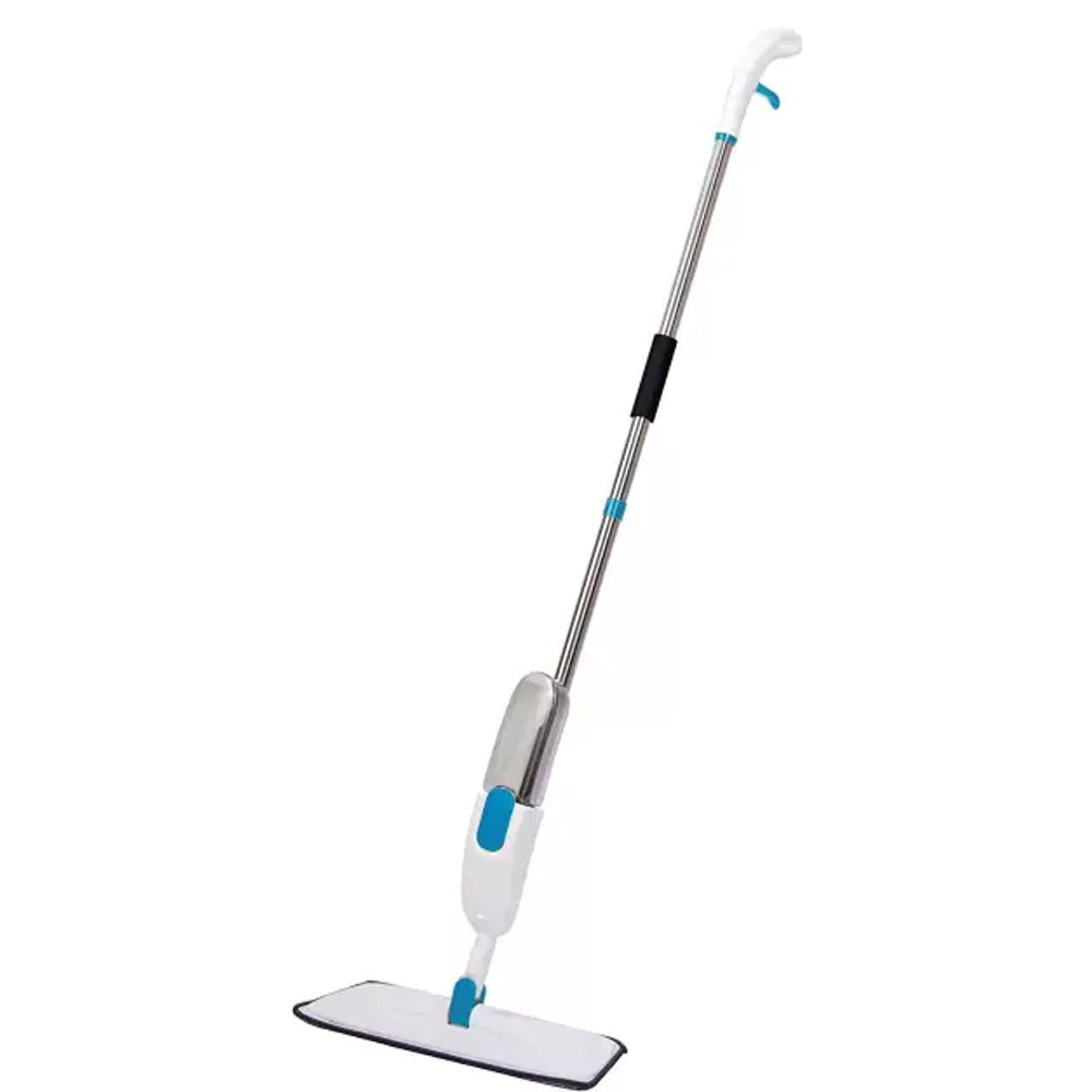 (Net) Water Spray Mop, Flat Spray Mop, 360 Degree Spray with Mop, Microfiber Spray Mop for Floor Cleaning, Spray Mop, Multi-Surface Spray Mop with Refillable Bottle, Easy to Fill and Refill with Machine Washable Mop
