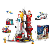 Brick City Space Station Building Blocks Set - Explore the Universe
