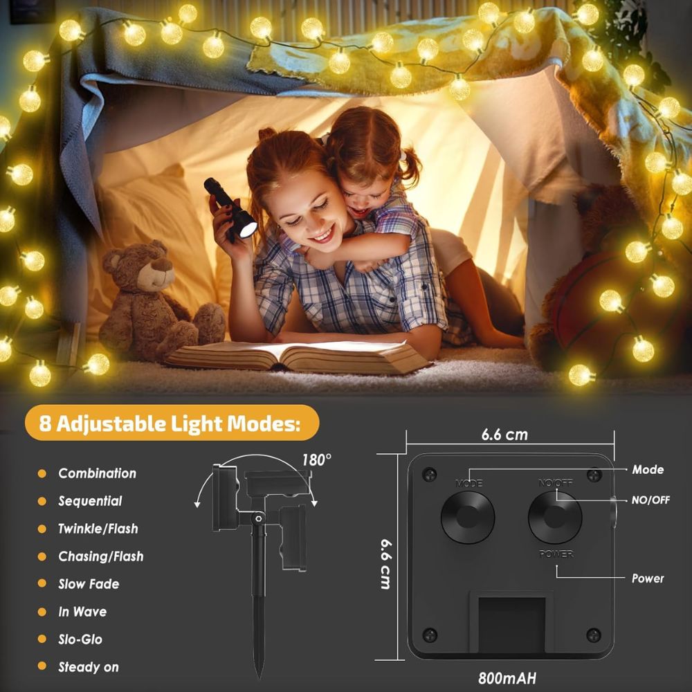 (Net) Led 5M 10 Color Change Lights