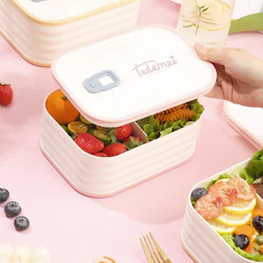 Mini Lunch Box - 950ml (304 Stainless Steel/Plastic)