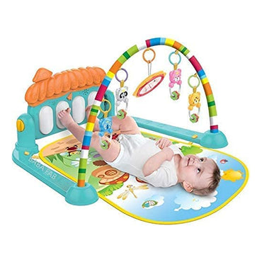 ( NET) Musical Baby Gym Play Mat - Perfect Infant Fitness Rack