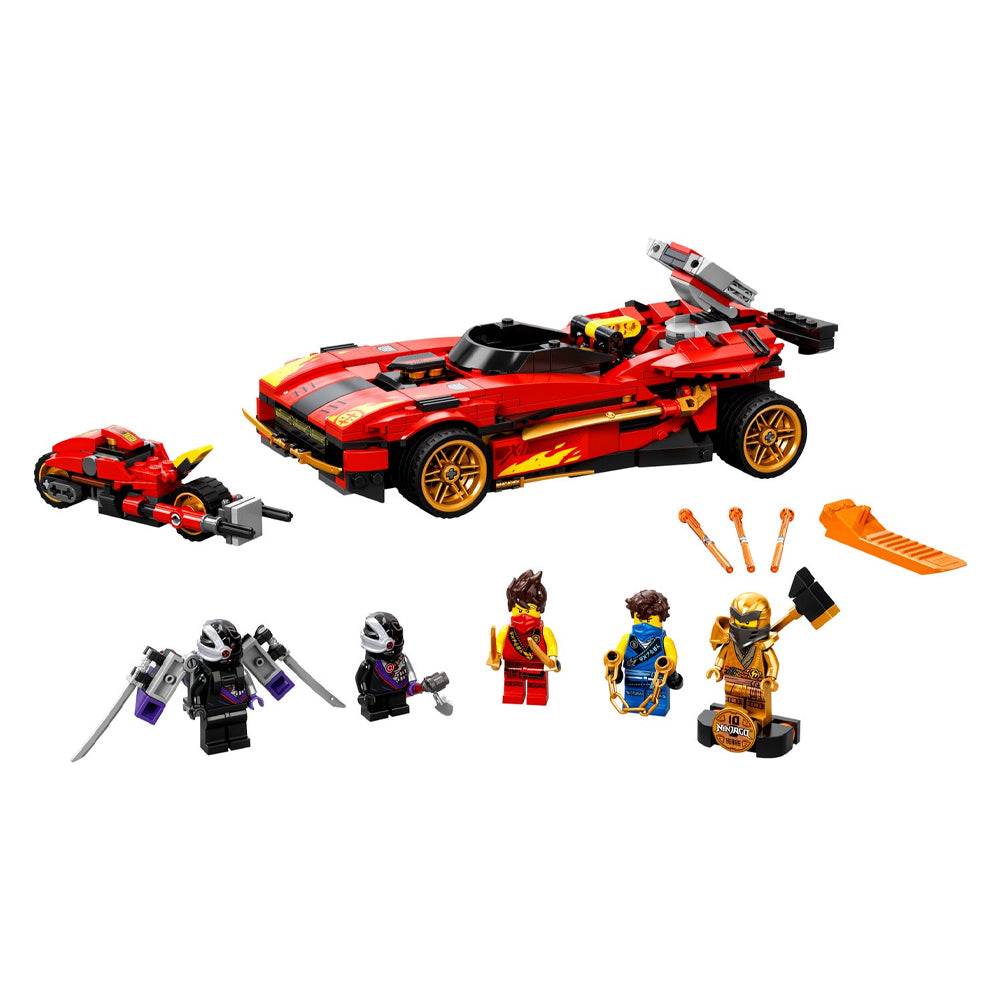 Mirage Ninja Chariot Bricks Toy Set - Multi-Character Assembling Blocks