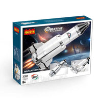 176-Piece Rocket and Satellite Building Blocks Set