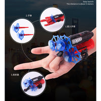 (Net) Spiderman Wrist Launcher Safe Soft Bullet Gun Toy Spider Man Web Shooter Children Cosplay Props Toys Gift