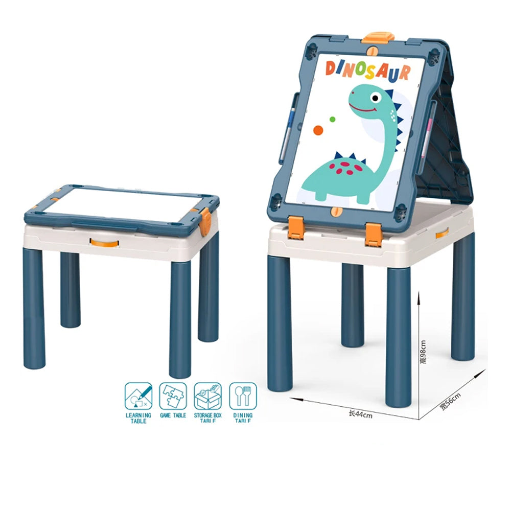 (Net) Magnetic Double-Sided Drawing Board Kids Education DIY Writing Painting Easel Toys