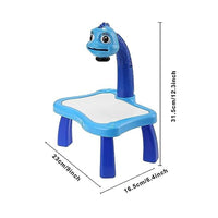 Interactive Projection Painting Table: Educational Toy for Kids