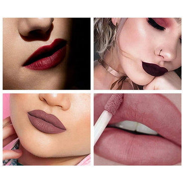 (NET)Matte Lipstick Set 6 Pcs