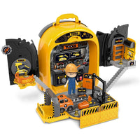 (Net) Kids' 3-In-1 Repair Toolbox Pretend Play Set with Backpack