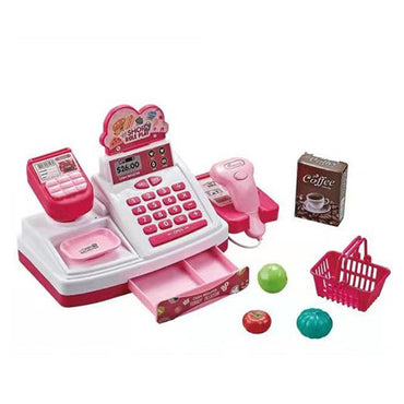 Kids Role Play Supermarket Cash Register Toy Set