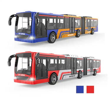 ( NET) Rechargeable Remote Control City Bus Transportation Toy
