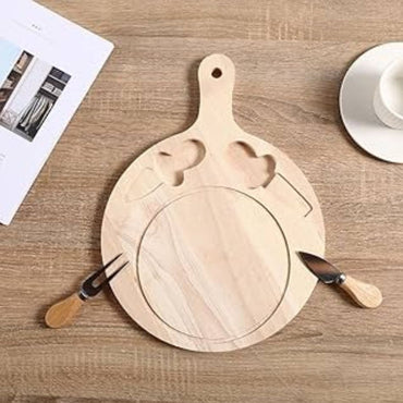 Wooden Round Cheese Board