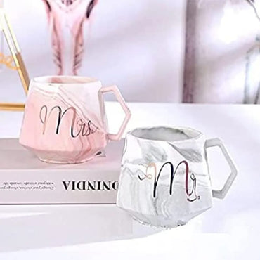 (Net) Elegant Mr and Mrs Ceramic Mugs