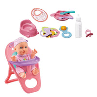 9 Inch Baby Doll Set With 4 sounds