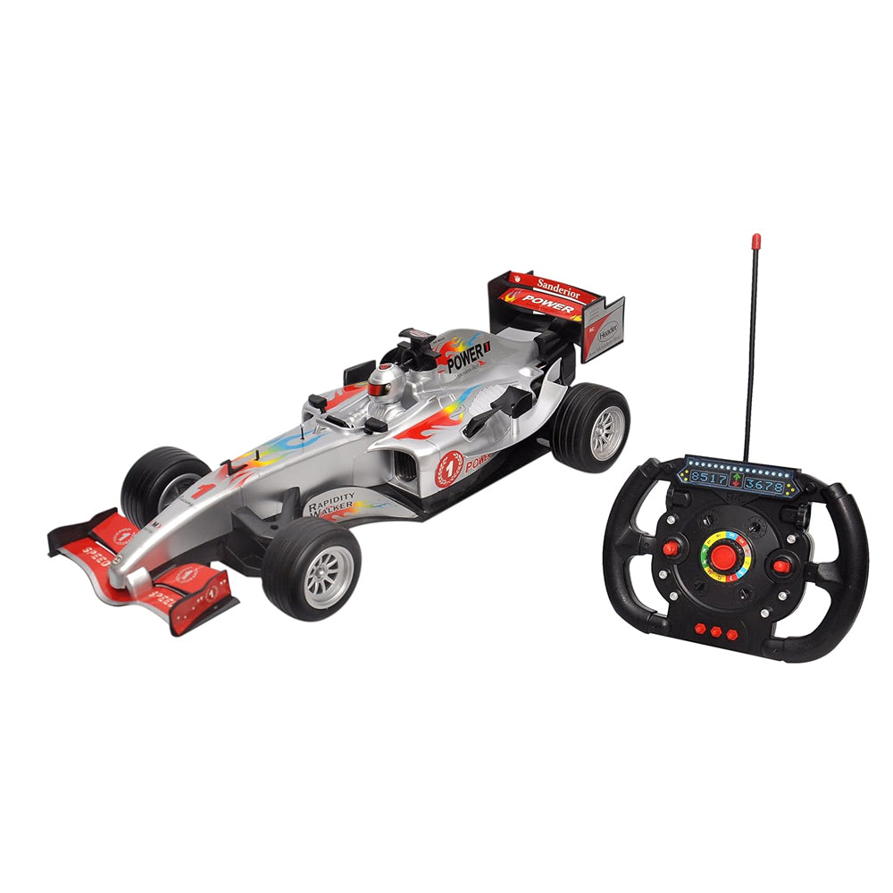 (Net) F1 Racing Car Toy Set - Remote Control