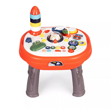 ( NET) Electronic Music Light Puzzle Toy - Double Sided Baby Learning Activity Table