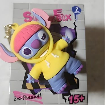 Stitch Genji Street Keychain Blind Box