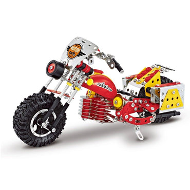 Creative DIY Intelligence Motorcycle Building Block Toy for Kids