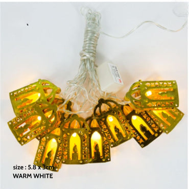 (Net)LED Light Garland Ramadan Decoration