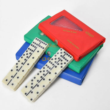 (Net) Dominoes Double Six Game Mini Set of 28 Travel Game